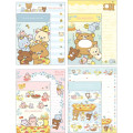 Japan San-X Letter Writing Set - Rilakkuma / Let's All Be Full And Satisfied A - 2