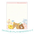 Japan San-X Letter Writing Set - Rilakkuma / Let's All Be Full And Satisfied B - 3