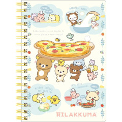 Japan San-X B6SP Notebook - Rilakkuma / Let's All Be Full And Satisfied A