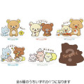 Japan San-X Secret Acrylic Stand - Rilakkuma / Let's All Be Full And Satisfied Blind Box - 1