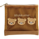 Japan San-X Mesh Mini Pouch - Rilakkuma