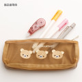 Japan San-X Mesh Pen Pouch - Rilakkuma - 3