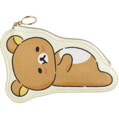 Japan San-X Coin Case - Rilakkuma / Let's All Be Full And Satisfied