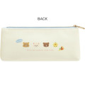 Japan San-X Pen Pouch - Rilakkuma / Let's All Be Full And Satisfied - 2