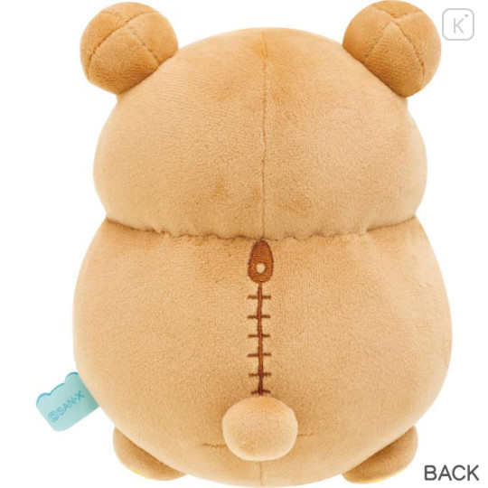 Japan San-X Rolling Plush - Rilakkuma / Let's All Be Full And Satisfied - 2