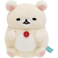 Japan San-X Rolling Plush - Korilakkuma / Let's All Be Full And Satisfied - 1