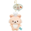 Japan San-X Hanging Plush - Sakuranokorisu / Let's All Be Full And Satisfied - 1