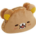 Japan San-X Die-cut Pouch - Rilakkuma / Let's All Be Full And Satisfied - 1