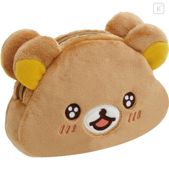 Japan San-X Die-cut Pouch - Rilakkuma / Let's All Be Full And Satisfied - 2