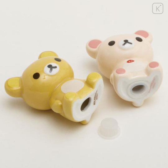 Japan San-X Seasoning Container 2pcs - Rilakkuma / Let's All Be Full And Satisfied - 2