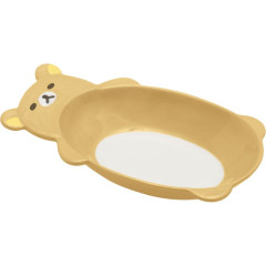 Japan San-X Plate - Rilakkuma / Let's All Be Full And Satisfied