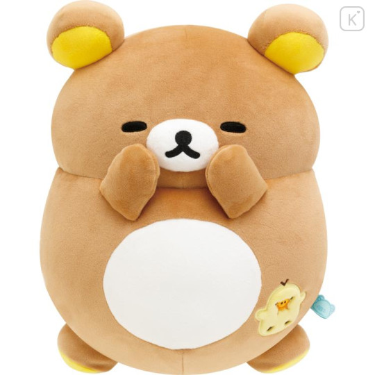 Japan San-X Plush Toy - Rilakkuma / Let's All Be Full And Satisfied - 1