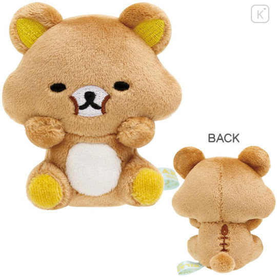 Japan San-X Tenori Plush Set - Rilakkuma / Let's All Be Full And Satisfied - 2