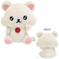 Japan San-X Tenori Plush 7pcs - Rilakkuma / Let's All Be Full And Satisfied - 3