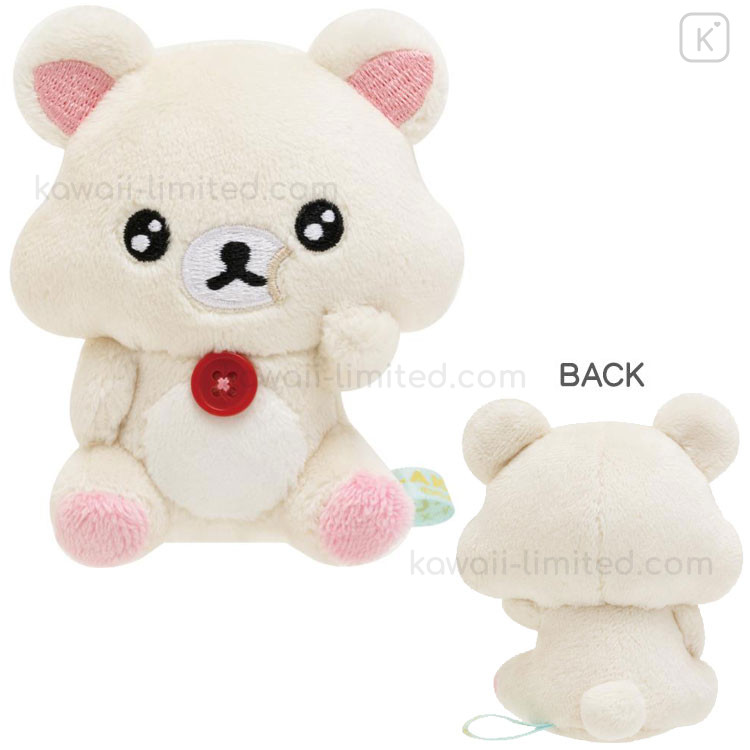 ユーカレイリー　ぬいぐるみ　セット Japan San-X Tenori Plush (SS) Set - Rilakkuma : Let's All Be Full