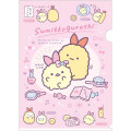 Japan San-X A4 Clear Holder - Sumikko Gurashi / Angelic Idol A - 1