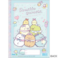 Japan San-X B5 Tearable Plain Notebook - Sumikko Gurashi / Angelic Idol - 2