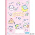 Japan San-X B5 Tearable Plain Notebook - Sumikko Gurashi / Relax Time - 2