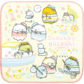 Japan San-X Petit Towel - Sumikko Gurashi / Shirokuma Hometown B - 1