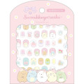 Japan San-X Nail Sticker - Sumikko Gurashi / Ribbon Pink - 1