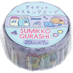 Japan San-X Die-cut Masking Tape - Sumikko Gurashi / Relax Time