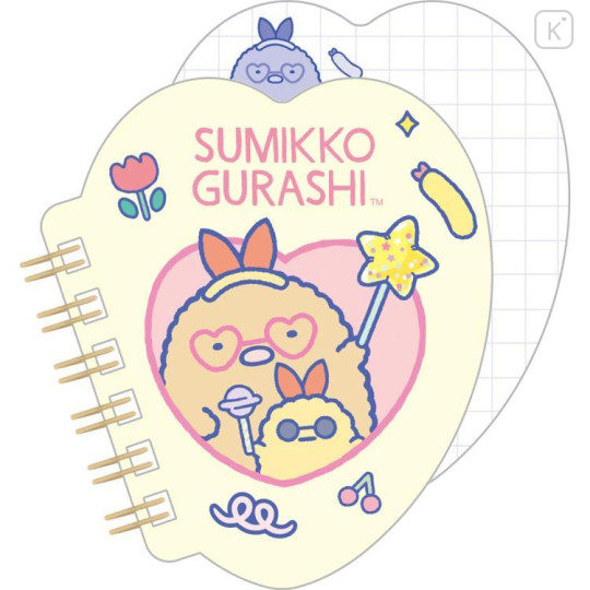 Japan San-X Secret Die-cut Mini Memo - Sumikko Gurashi / Pink Heart Blind Box - 5