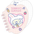 Japan San-X Secret Die-cut Mini Memo - Sumikko Gurashi / Pink Heart Blind Box - 6