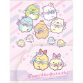 Japan San-X 8 Pockets A4 Clear Holder - Sumikko Gurashi / Angelic Idol B - 1