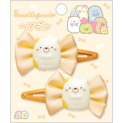 Japan San-X Hairpin 2pcs - Sumikko Gurashi / Neko