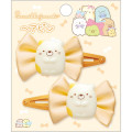 Japan San-X Hairpin 2pcs - Sumikko Gurashi / Neko - 1