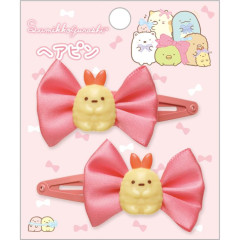 Japan San-X Hairpin 2pcs - Sumikko Gurashi / Ebifurai no Shippo