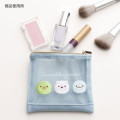 Japan San-X Mesh Mini Pouch - Sumikko Gurashi / Shirokuma & Penguin? & Tokage - 3