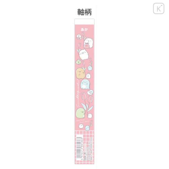 Japan San-X Red Pencil 2pcs - Sumikko Gurashi / Tulip - 3