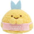 Japan San-X Tenori Plush 2pcs - Sumikko Gurashi / Sumikko Market Ebifurai no Shippo & Aji Furai no Shippo - 2