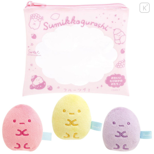 Japan San-X Gummy Candy Plush Set - Sumikko Gurashi / Sumikko Market Tapioca - 2