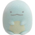Japan San-X Petit Collection Mascot - Sumikko Gurashi : Tokage Dinosaur Lizard Flocked - 1