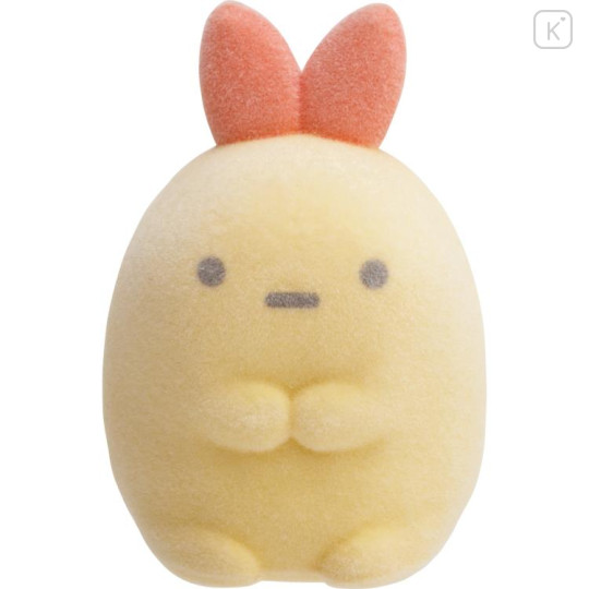 Japan San-X Petit Collection Mascot - Sumikko Gurashi : Ebifurai no Shippo Fried Shrimp Tail Flocked - 1
