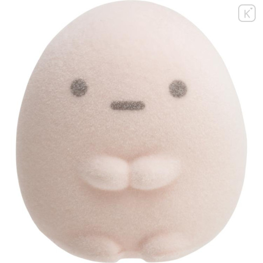 Japan San-X Petit Collection Mascot - Sumikko Gurashi : Tapioca (Pink) Flocked - 1