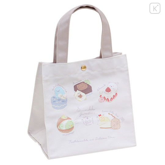 Japan San-X Lunch Tote Bag - Sumikko Gurashi / Happy Delicious Time - 1