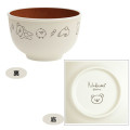 Japan San-X Plastic Bowl - Rilakkuma / Simple - 2