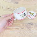 Japan Peanuts Porcelain Mug - Snoopy / Baseball - 2