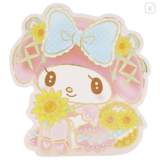 Japan Sanrio Greeting Card - My Melody / Sunflower - 1