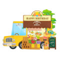 Japan Shop 3D Greeting Card - Flower / Happy Birthday - 2