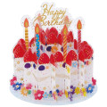 Japan 3D Greeting Card - Strawberry Cake / Happy Birthday - 1