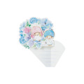 Japan Sanrio Greeting Card - Little Twin Stars / Flower Bouquet - 2