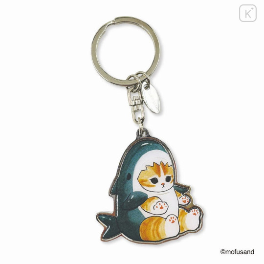 Japan Mofusand Keychain with Case - Shark Cat / Same Nyan - 1