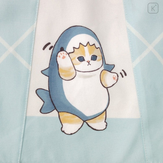 Japan Mofusand Apron - Sea Creature Shark Hugging Mint - 6