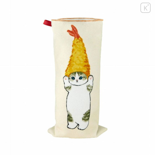 Japan Mofusand Towel Bottle Cover - Shrimp Tempura Cat / Ebi Tempura Nyan - 1