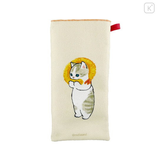 Japan Mofusand Towel Bottle Cover - Shrimp Tempura Cat / Ebi Tempura Nyan - 2