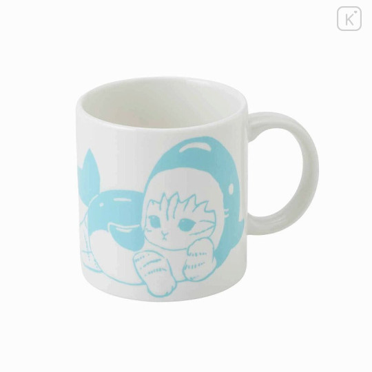 Japan Mofusand Water Repellent Mug - Shark Cat / Same Nyan - 1